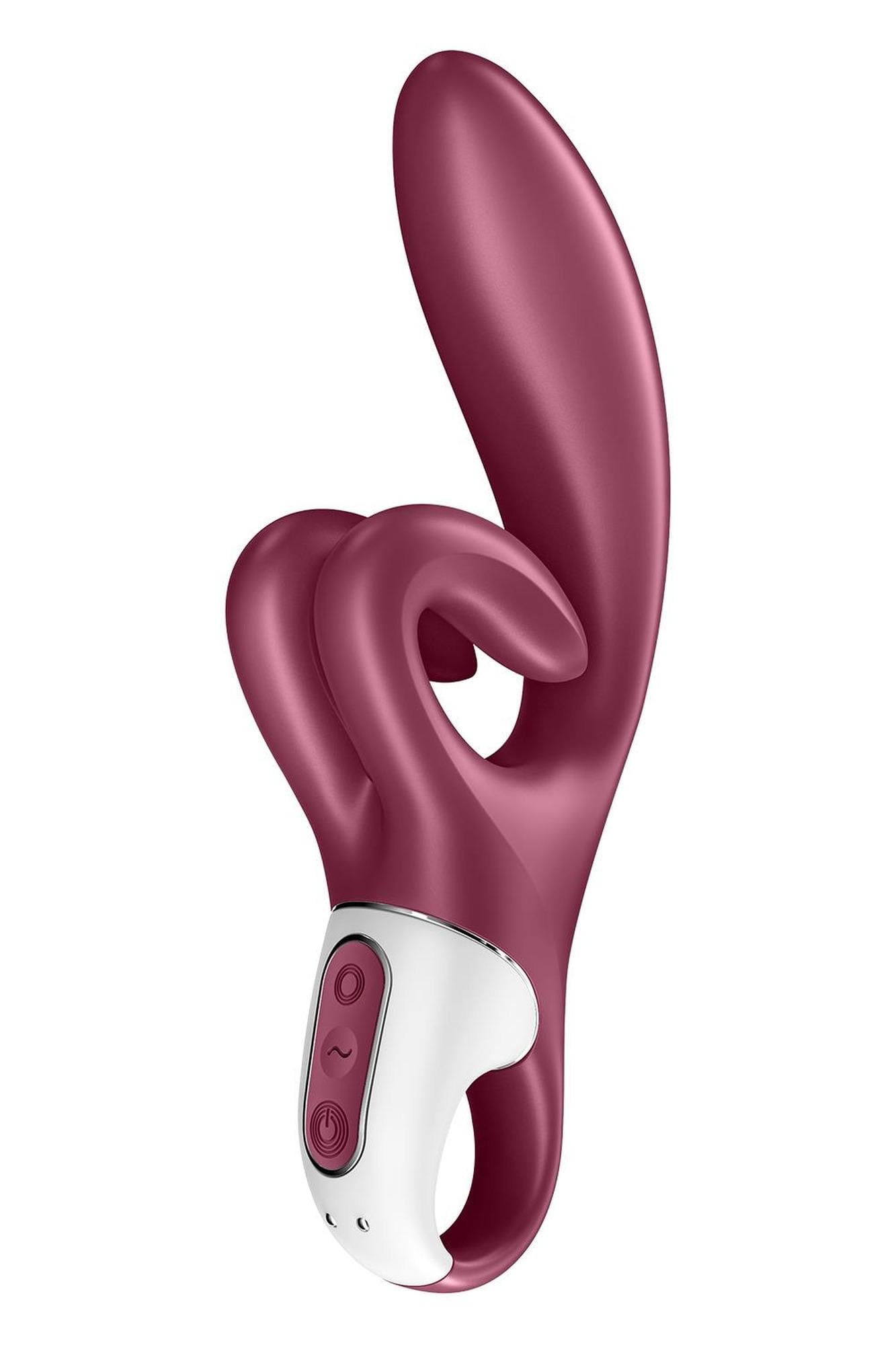 Вибратор кролик с тремя мощными двигателями Satisfyer Touch me для стимуляции клитора и половых губ