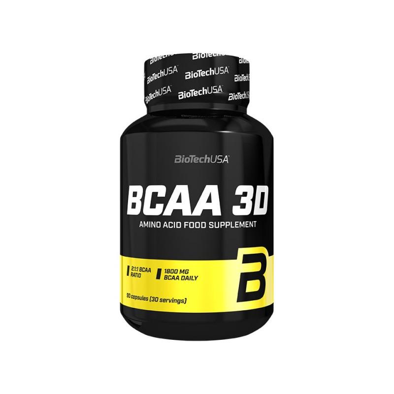 Аминокислота BioTeсh BCAA 3D 90 капсул