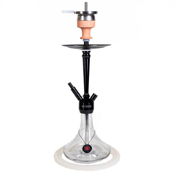 Кальян AMY Deluxe 066.02 Alu Deluxe S на 1 персону 60 см Прозрачный (827002499)