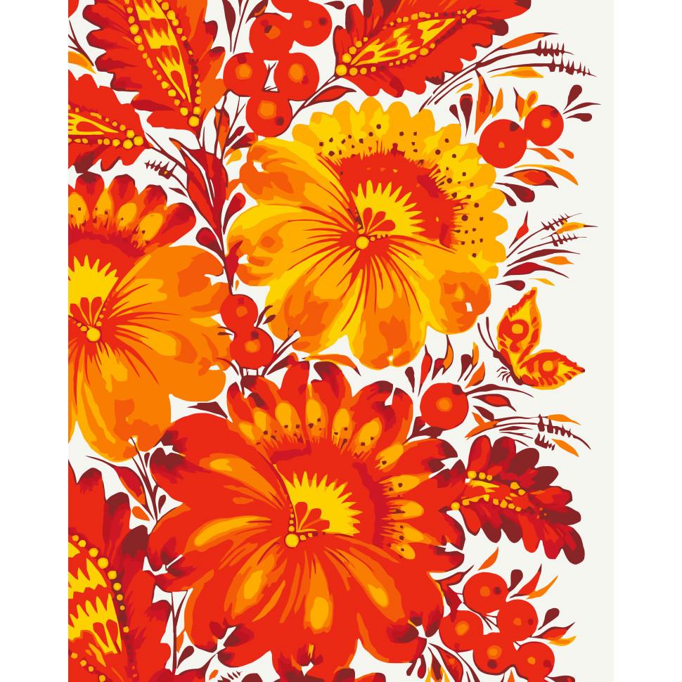 Картина по номерам ART CRAFT Петриковский мотив 40x50 см (13168-AC)