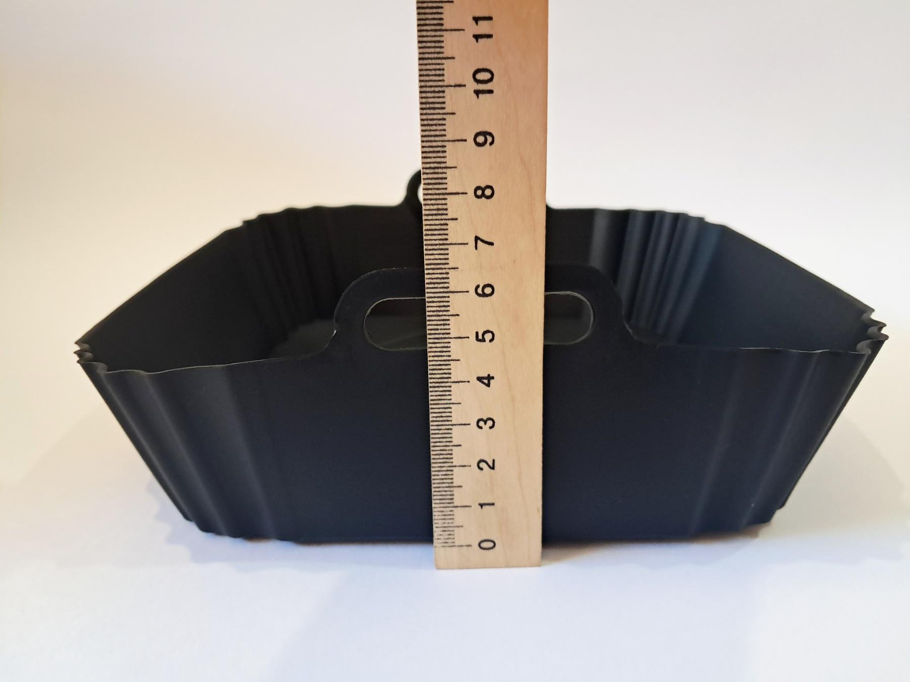 Форма силиконовая для аэрогрилей и аэрофритюрниц Черный (SAM-90287) - фото 5 Форма силиконовая для аэрогрилей и аэрофритюрниц Черный (SAM-90287) - фото 5