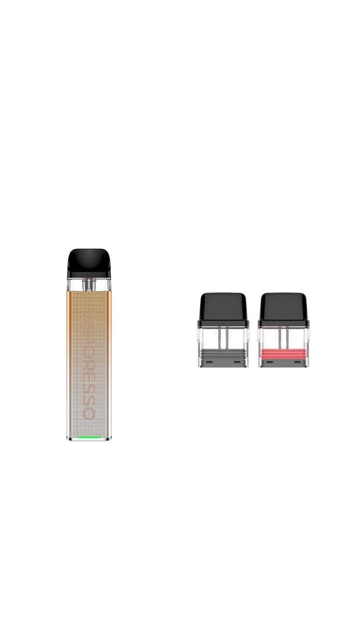 Электронная сигарета Vaporesso Xros 3 mini с двумя картриджами без жидкости Phantom Gold (18954238)