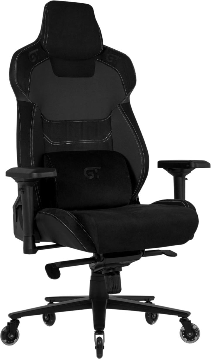 Кресло геймерское GT Racer Velvet Black (X-8704)