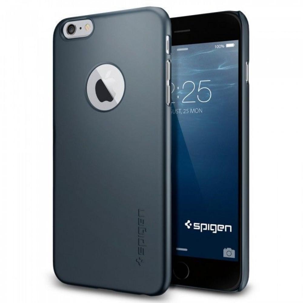 Чехол-накладка Spigen SGP Case Thin Fit A Series Metal Slate for iPhone 6/6S Plus (SGP10887)