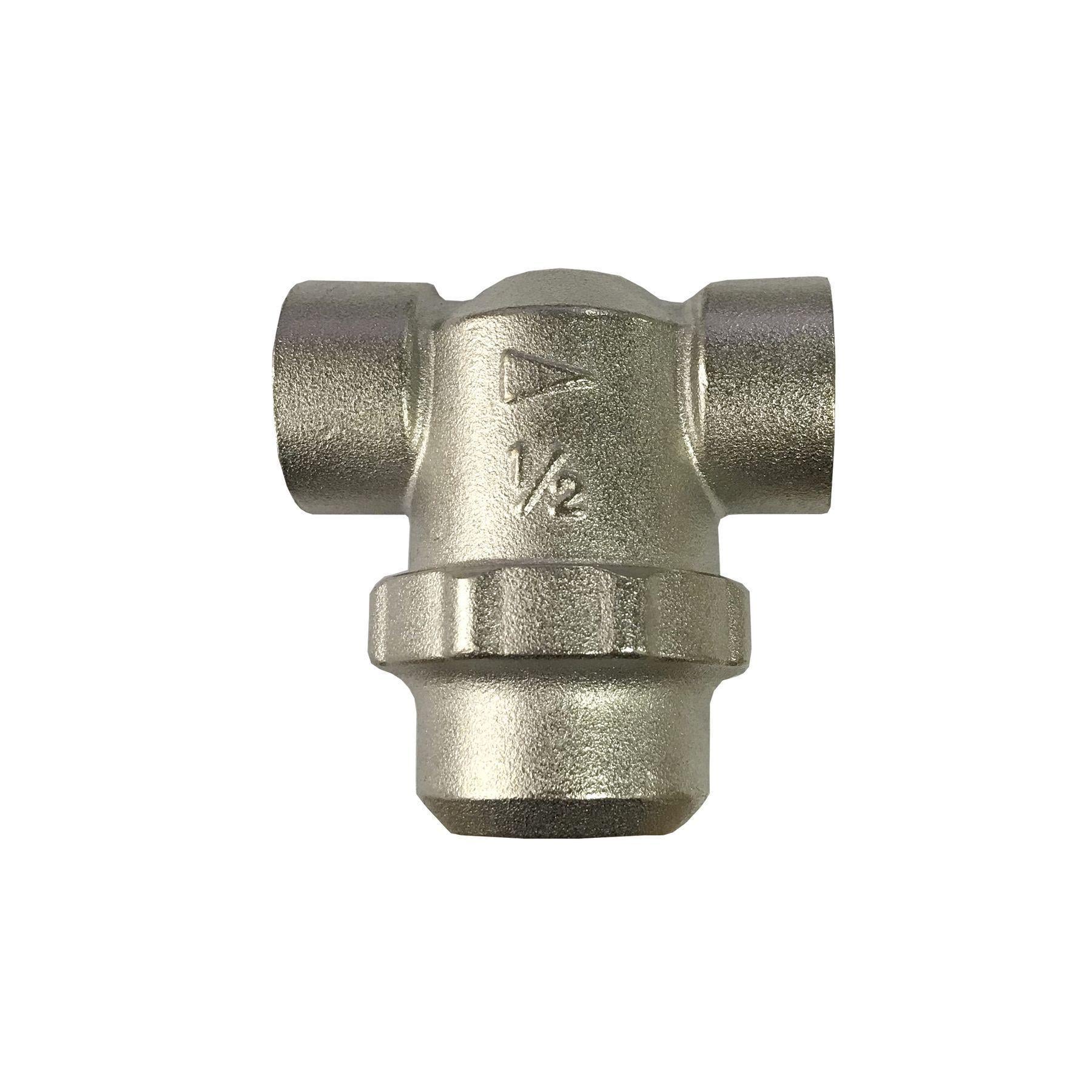 Фильтр грубой очистки Solomon 1/2″ ВВ Никель с отстойником 8014 TD1052 (000001638)