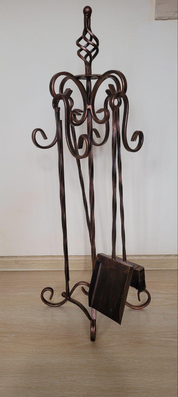 Набор каминный кованый Медь (2538724102) - фото 7