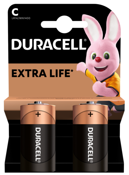 Батарейка Duracell LR14 MN1400 KPN 02х10 (110335)