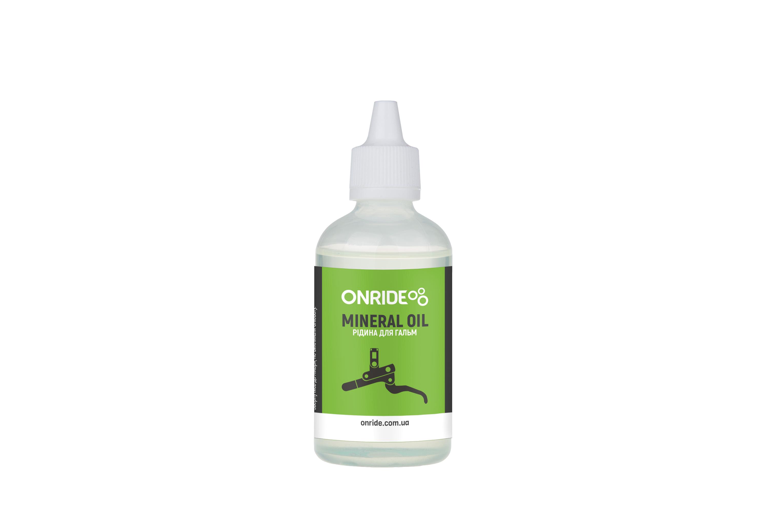 ᐉ Тормозная минеральная жидкость ONRIDE Mineral Oil 100 мл • Купить в ...