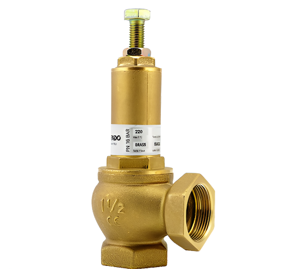 Клапан регулируемый предохранительный 1-12 bar 1/2" (NKP01) - фото 1 Клапан регулируемый предохранительный 1-12 bar 1/2" (NKP01) - фото 1