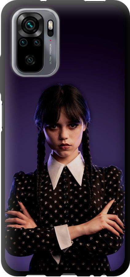 Чехол на Xiaomi Redmi Note 10 Wednesday v3 (5517b-2277-42517)