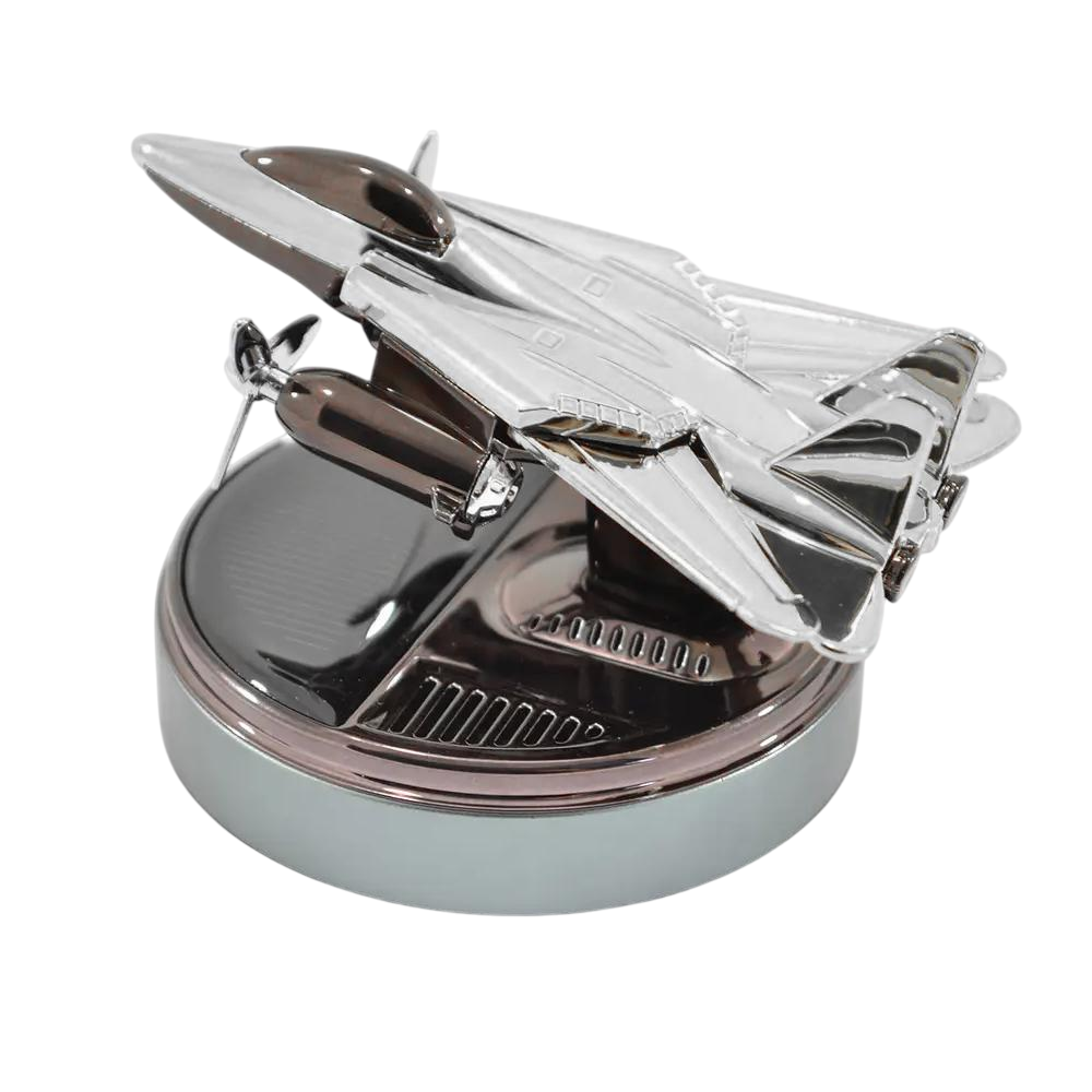 Ароматизатор в машину от солнца на батареях самолет F-16 Серебристый (0075/3) Ароматизатор в машину от солнца на батареях самолет F-16 Серебристый (0075/3)