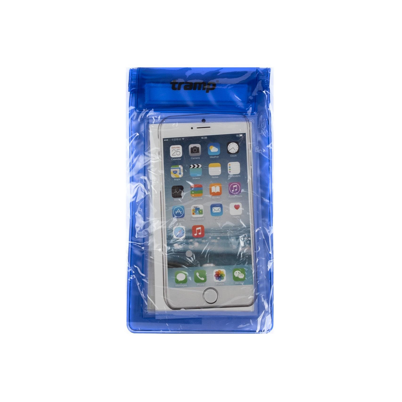 Гермопакет для мобильного телефона Tramp 11х21,5 см Синий (UTRA-252) - фото 2