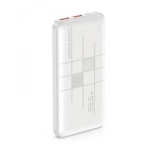 Повербанк XO PR187 PD20W+QC22.5W 10000 mAh Белый