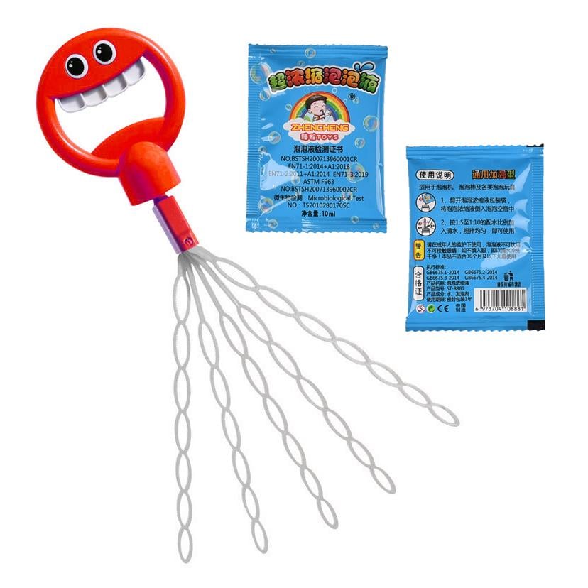 Мыльные пузыри для детей Красный (PLCHBL-RED-1316) - фото 7