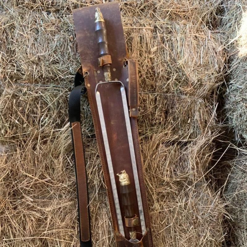 Набір шампурів Gorillas Market "Калчан Тигр МАХ" Gorillas BBQ у шкіряному чохлі - фото 5 Набір шампурів Gorillas Market "Калчан Тигр МАХ" Gorillas BBQ у шкіряному чохлі - фото 5