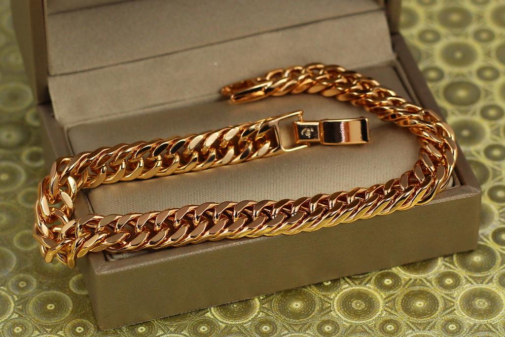Браслет Xuping Jewelry Кобра 20 см х 7 мм Золотистый