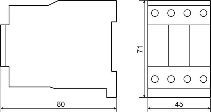 Контактор-пускатель АСКО-Укрем ПМ 1-09-01 C7 LC1-D0901 9А 36 B 1NC (A0040010097) - фото 9