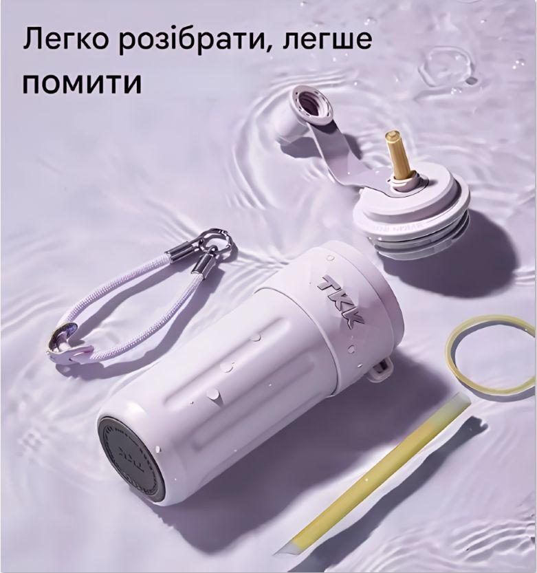 Термос із соскою 500 мл TKK2034 Фіолетовий (2640464001) - фото 9 Термос із соскою 500 мл TKK2034 Фіолетовий (2640464001) - фото 9
