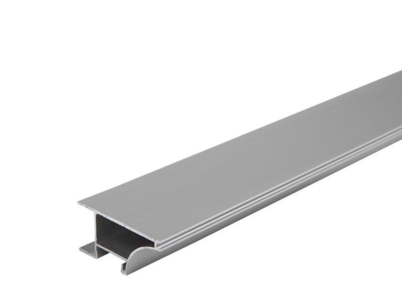 Профиль для торца полки GTV алюминиевый анодированный 3 м Сталь (PA-GLAXWN3M-AL-06)