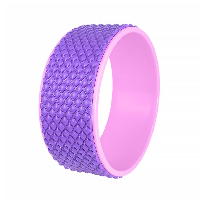 Колесо Dobetters Yoga DBT-Y2 Purple для йоги фитнеса упражнений спины