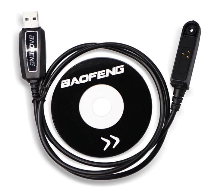 Кабель программирования USB Baofeng UV-S22 Pro V2 с черным диском CD (31369791)