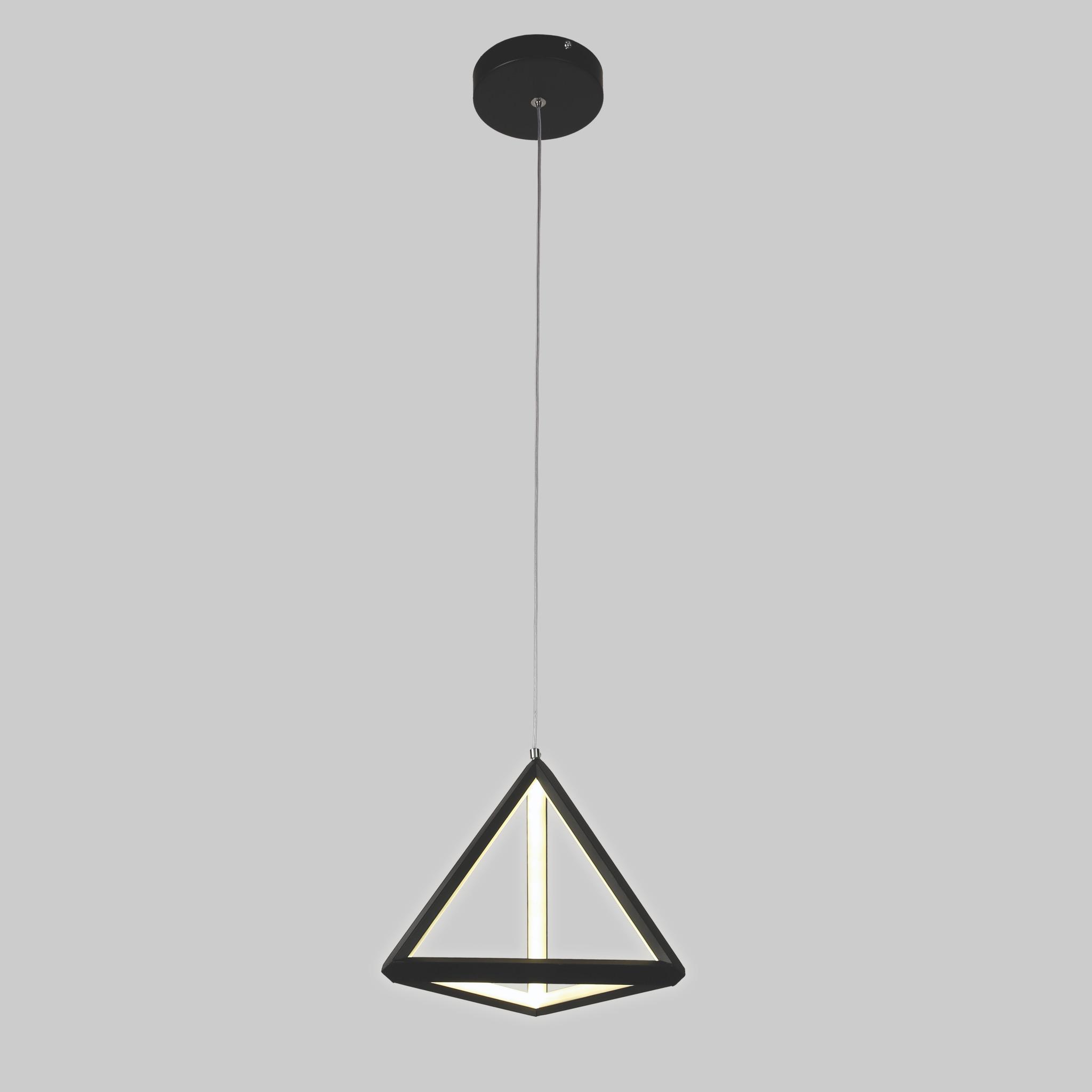 Люстра Pyramid 22 см Черный