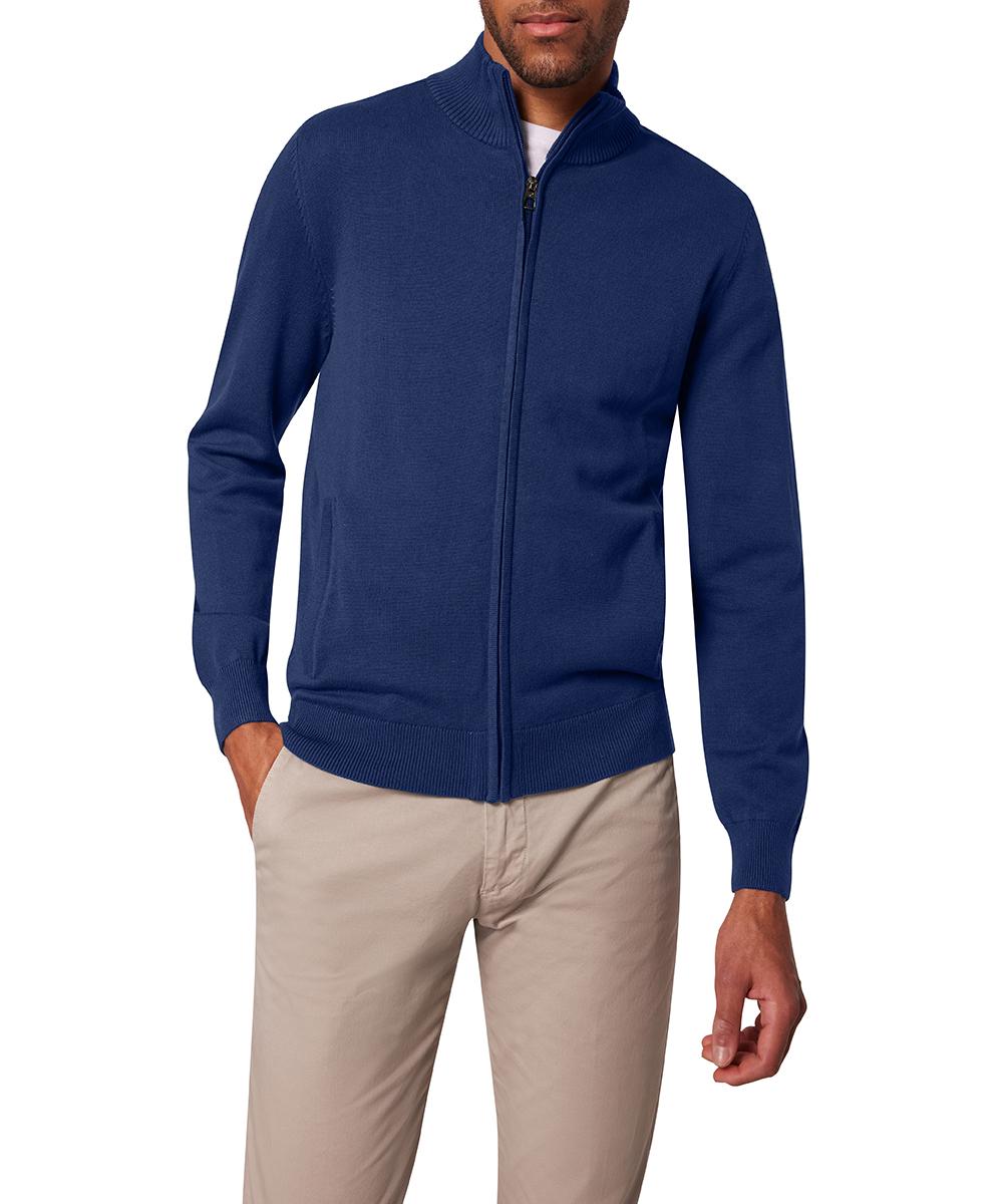 Кофта на блискавці чоловіча 3XL Синій (C5 51029.5064.6323-3XL)