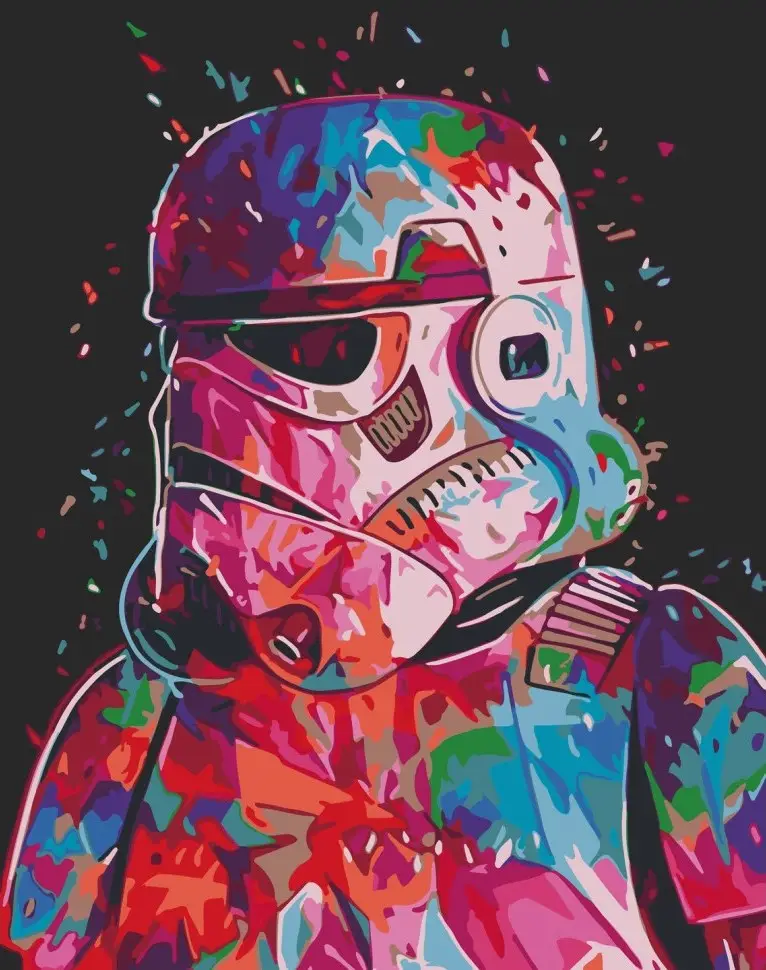 Картина по номерам ART CRAFT Штурмовик 40x50 см (ACR-B-16011-AC)