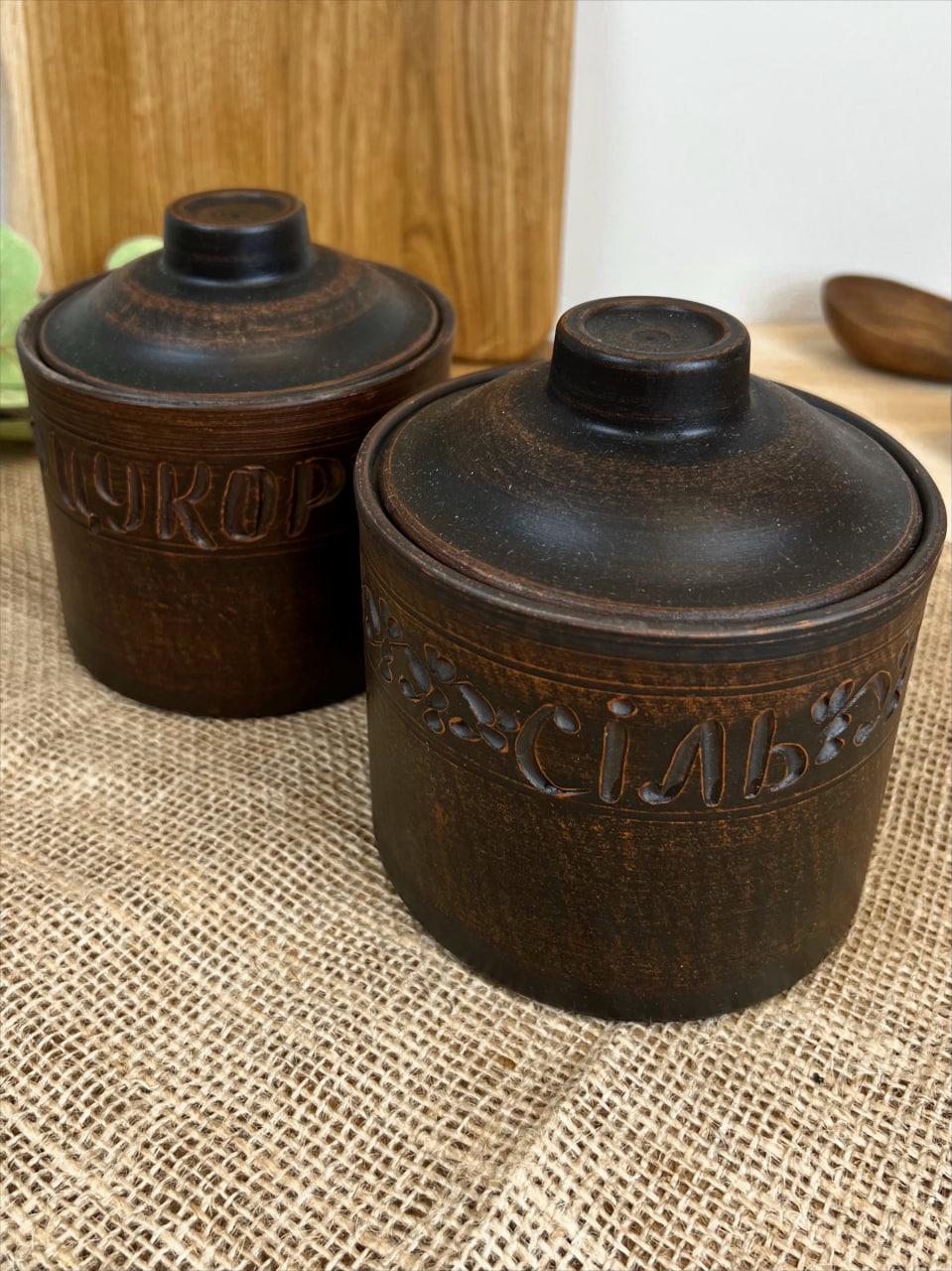 Набір для спецій керамічний керамічний декор 0,7 л (3000-32) - фото 5 Набір для спецій керамічний керамічний декор 0,7 л (3000-32) - фото 5