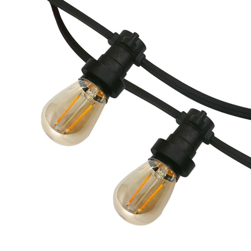 Лампа Edisons LED ST45 Gold E27 2W 2200K скляна колба (7990) - фото 4 Лампа Edisons LED ST45 Gold E27 2W 2200K скляна колба (7990) - фото 4