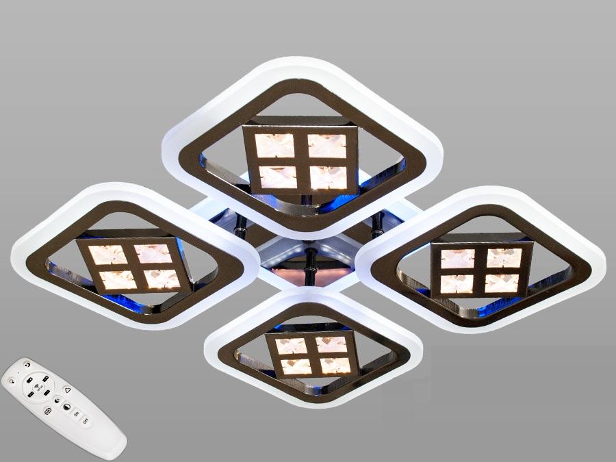 Люстра потолочная Octav светодиодная с диммером 95 Вт (AS8190/4BHR)