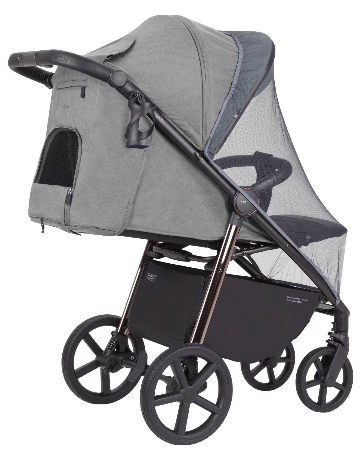 Коляска-книжка прогулянкова Carrello Bravo Mist Grey (CRL-5515) - фото 5