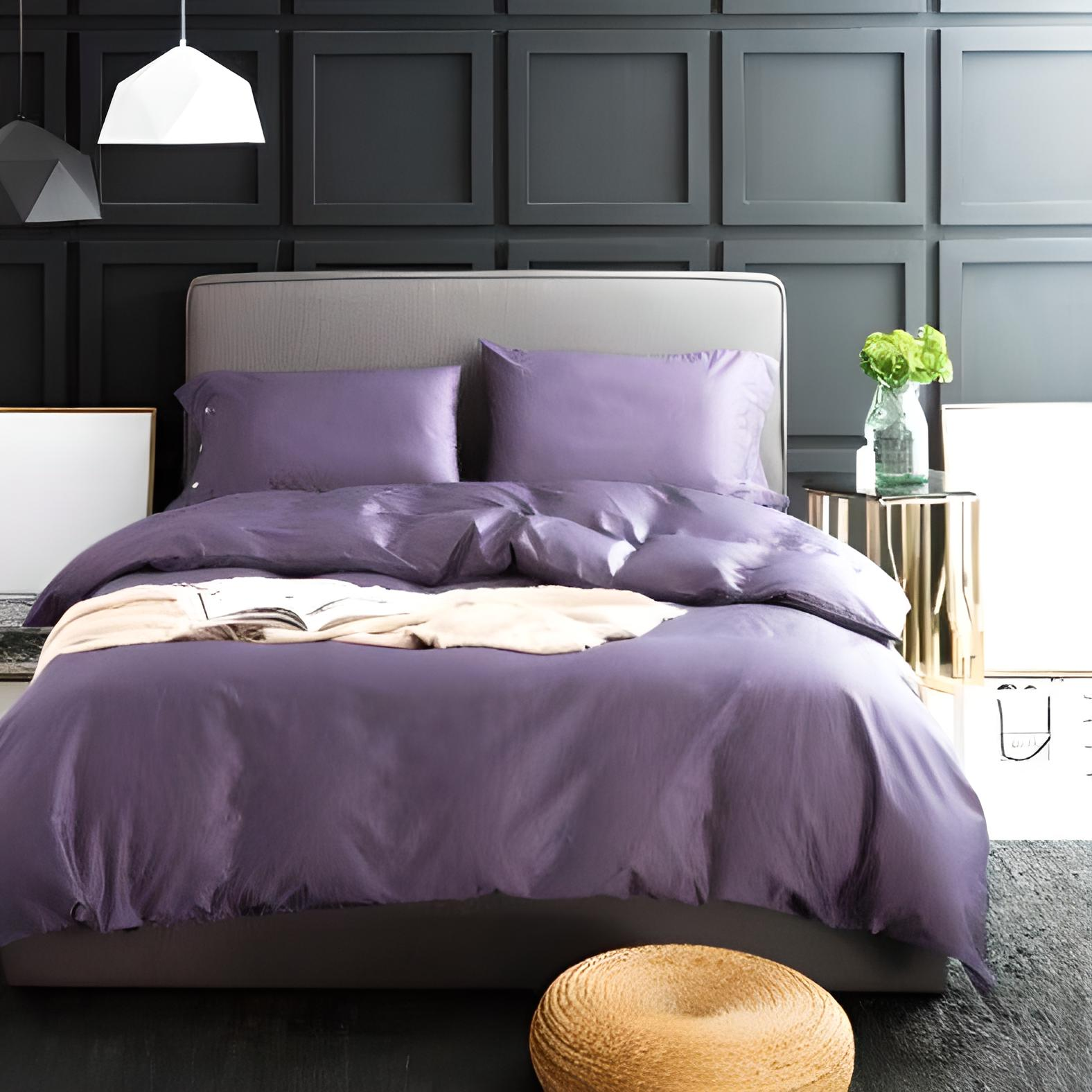 Комплекты постельного белья Kunmeng полуторный евро бамбук (150 220 B1)