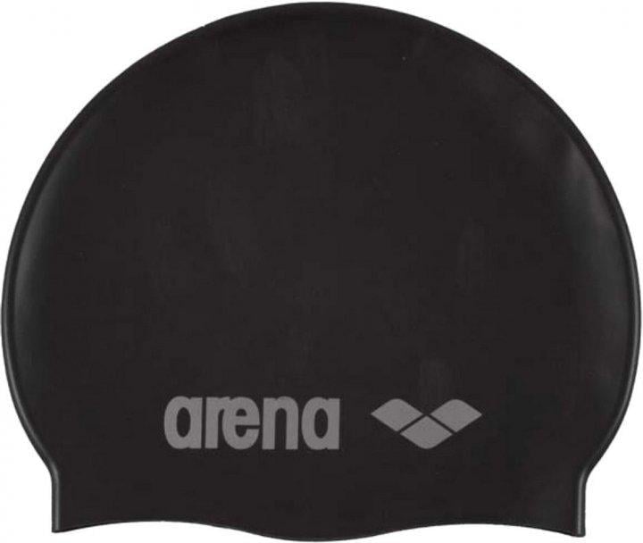 Шапка для плавания Arena Classic Silicone JR 91670-055 OSFM Черный