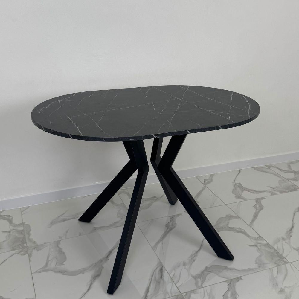 Кухонный стол Ronni 1100х750х750 мм с мраморным рисунком (2749605494) - фото 2 Кухонный стол Ronni 1100х750х750 мм с мраморным рисунком (2749605494) - фото 2