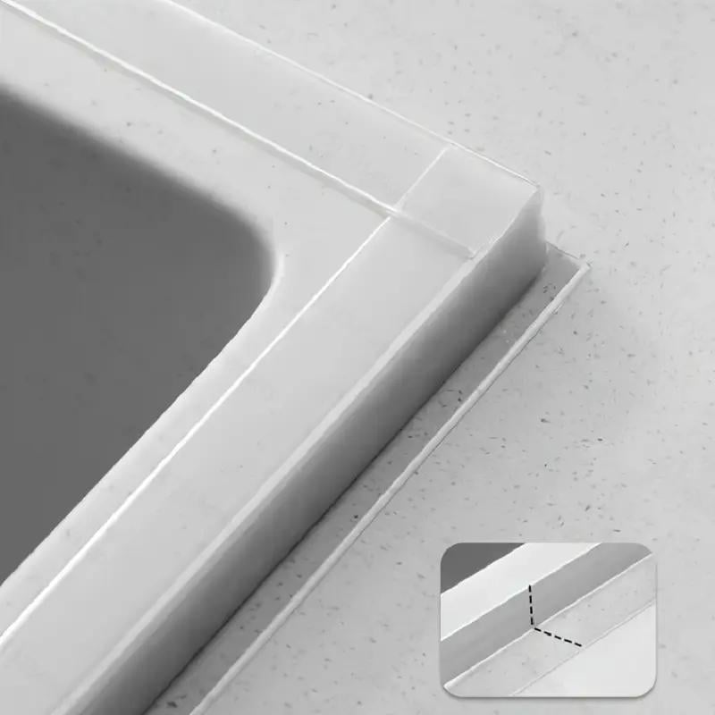 Самоклеюча бордюрна стрічка для герметезації стиків 3 см рулон 3 м 1 шт. Прозорий (2789190586) - фото 4 Самоклеюча бордюрна стрічка для герметезації стиків 3 см рулон 3 м 1 шт. Прозорий (2789190586) - фото 4