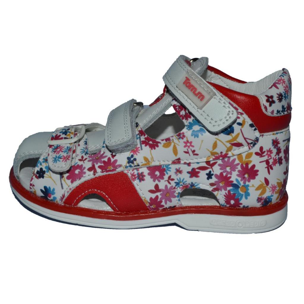 Босоножки для девочки Tom.m 109-5272-16 р. 23 14,4 см Белый