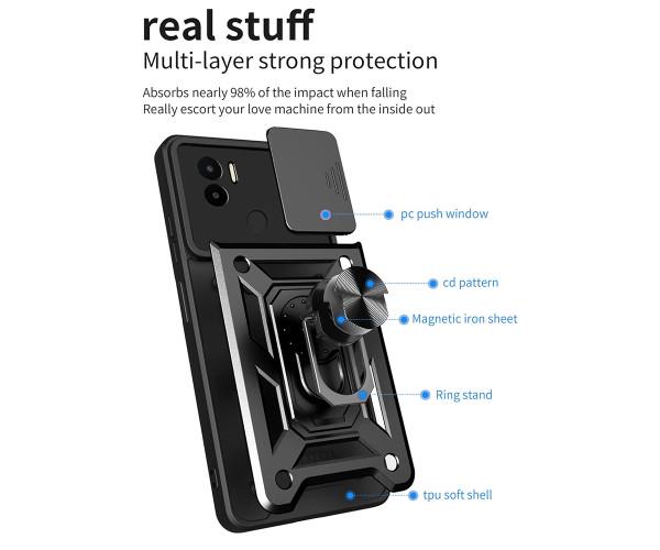 Чехол накладка Ricco Camera Sliding для Xiaomi Redmi A1+ / A2+ Синий - фото 3 Чехол накладка Ricco Camera Sliding для Xiaomi Redmi A1+ / A2+ Синий - фото 3