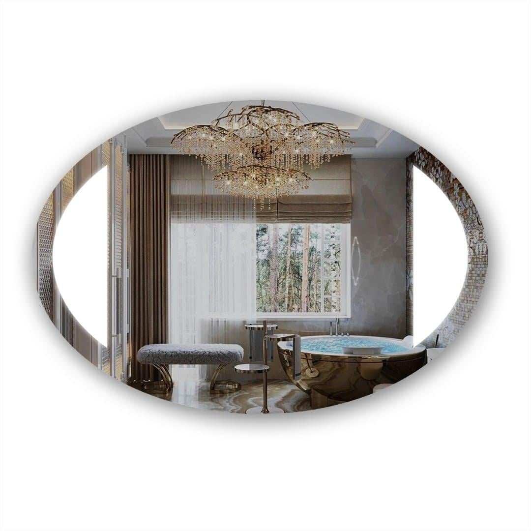 Зеркало овальное Экватор с LED подсветкой DR-71 700х500х30 (98bn566) Зеркало овальное Экватор с LED подсветкой DR-71 700х500х30 (98bn566)