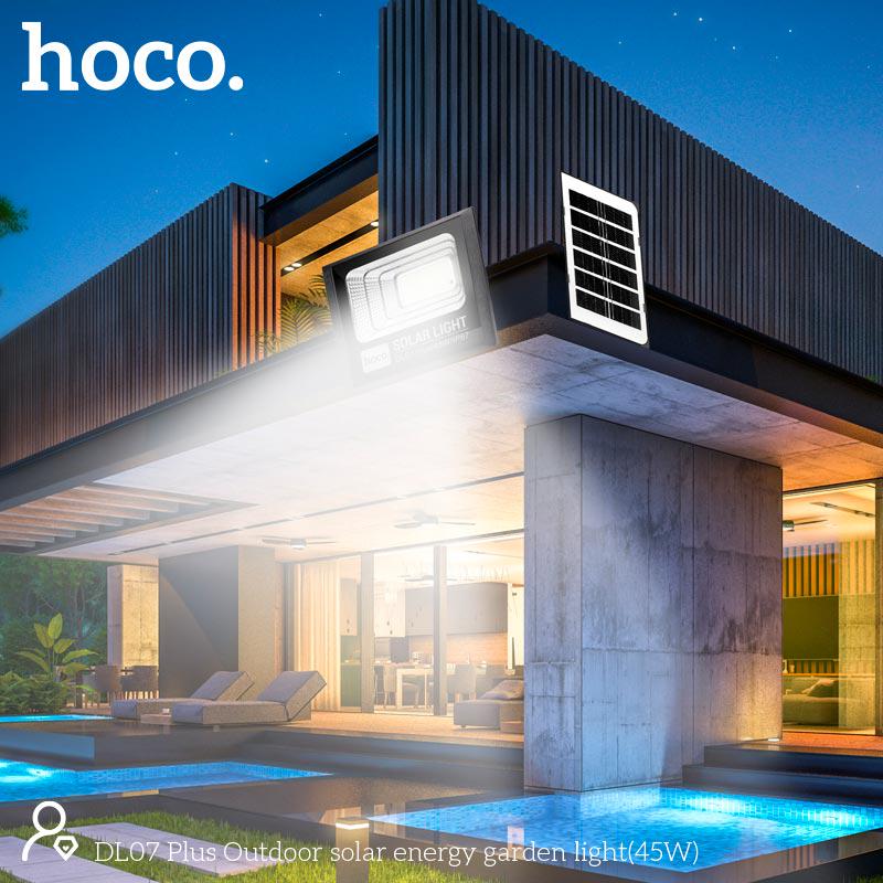 Лампа зовнішня Hoco DL07 Plus із сонячною панеллю 45W IP67 (609168) - фото 8 Лампа зовнішня Hoco DL07 Plus із сонячною панеллю 45W IP67 (609168) - фото 8
