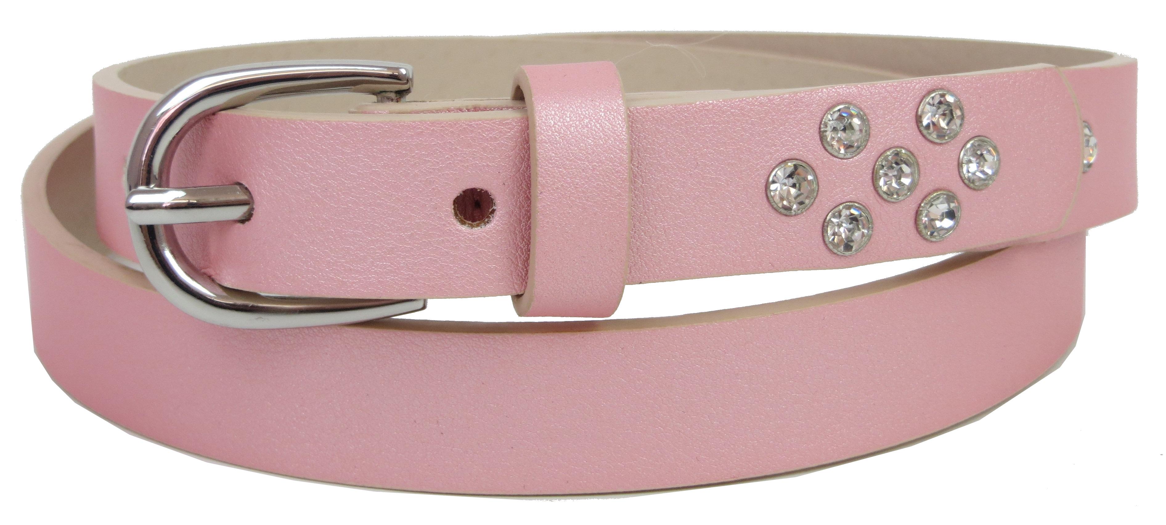 Женский ремень C&A из искусственной кожи Розовый (2110157)