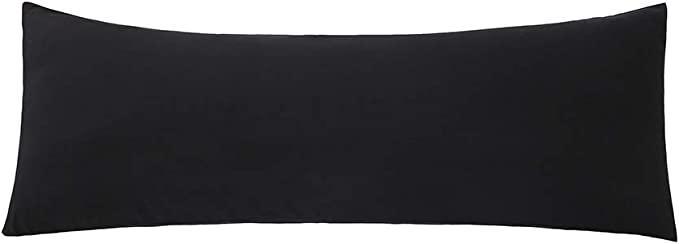 Чехол для подушки из микрофибры 21x54" Черный (1647452675)