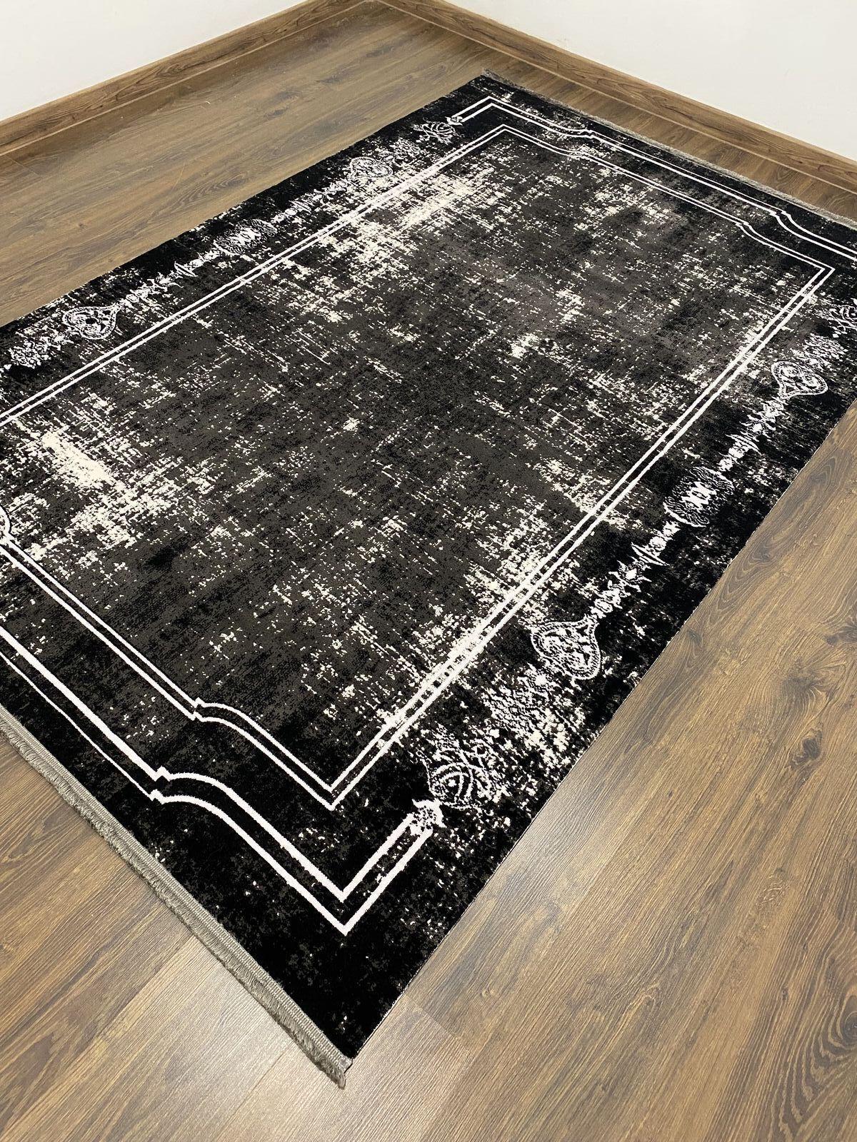 Ковер Monet Mt37B 1,2 х 1,8 м Black/White (5123-11) - фото 6