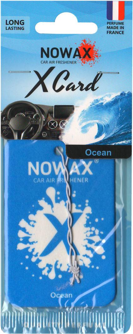 Ароматизатор для авто Nowax X D Ocean на зеркало (NX07542)
