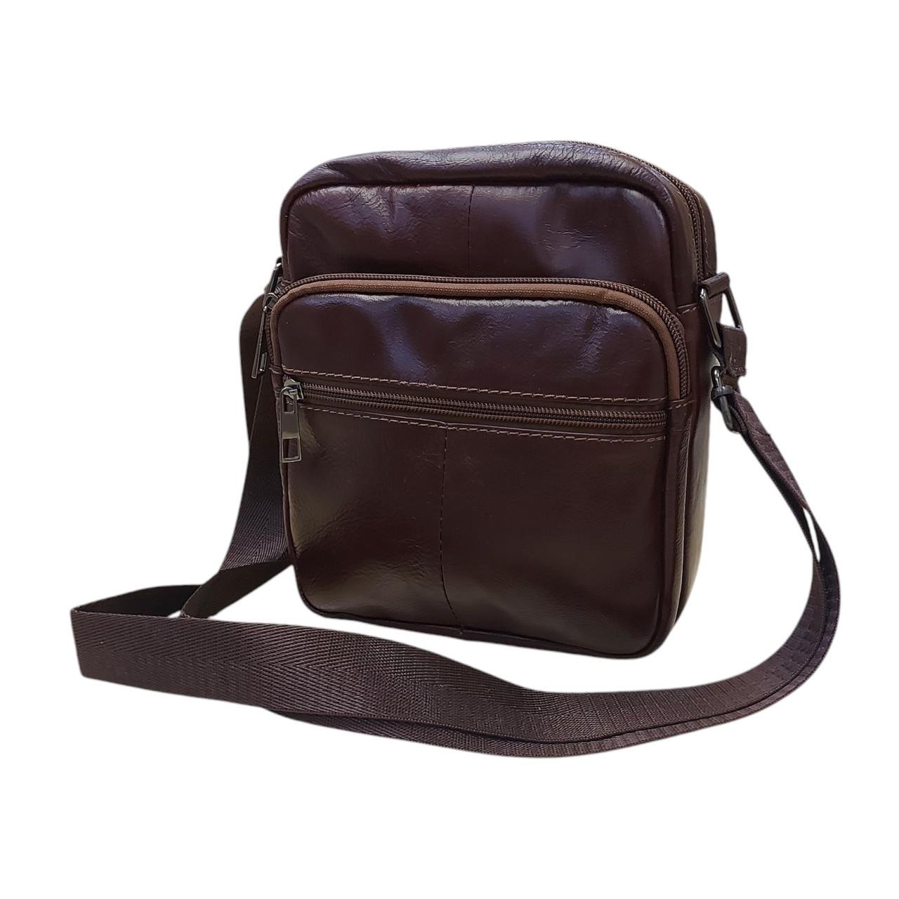 Сумка чоловіча з натуральної шкіри BR2610