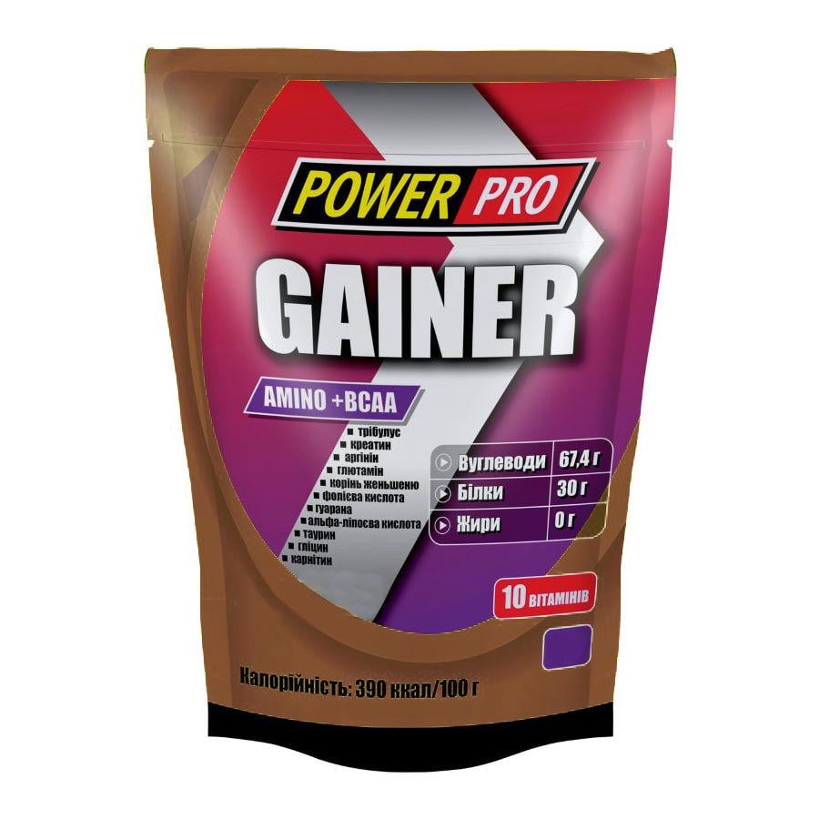 Гейнер Power Pro Gainer Шоколад 1 кг