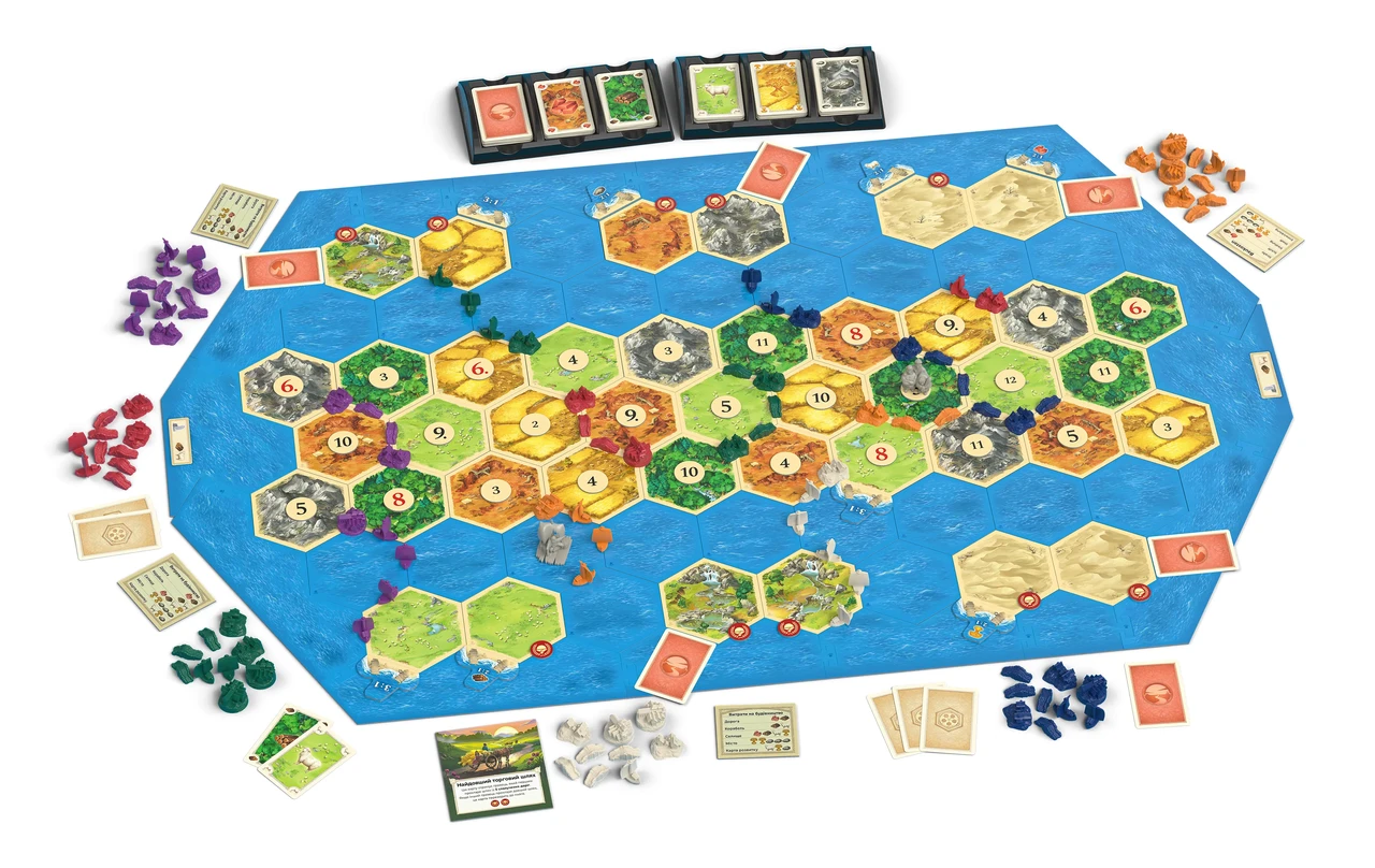 Настольная игра "CATAN. Мореходы. Дополнение для 5-6 игроков" (25982931) - фото 3