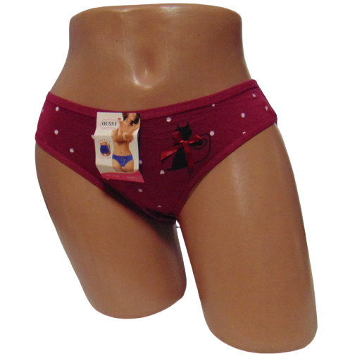 Жіночі труси Ousny 1429 L Бордовий (1776720493) Жіночі труси Ousny 1429 L Бордовий (1776720493)