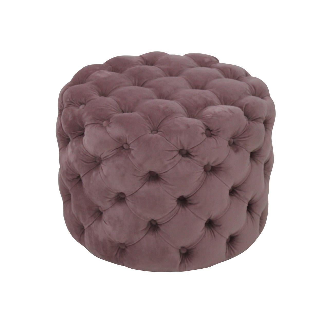 Пуф MeBelle Emie-l велюр 50x50x50 см Коричневий (0019)