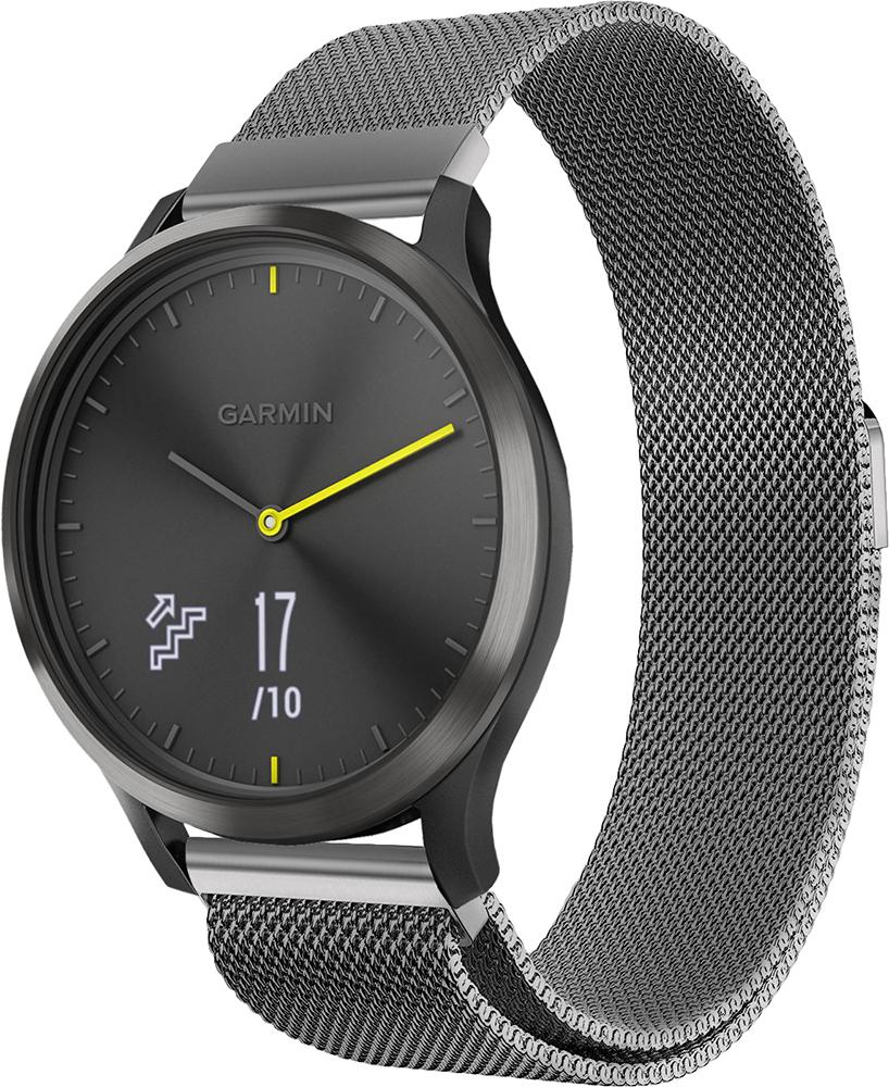 Ремешок Миланская петля Milano Garmin Vivomove HR Grey (19228)